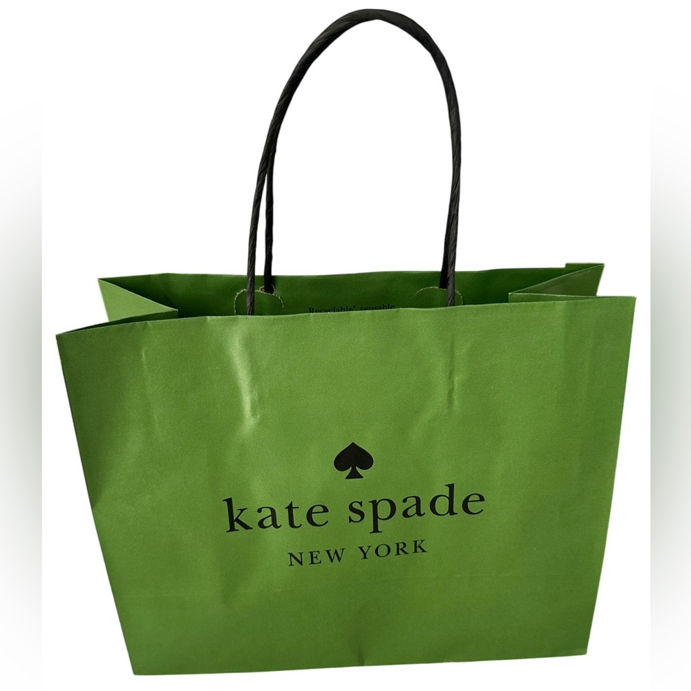kate spade Green Shopping Bag